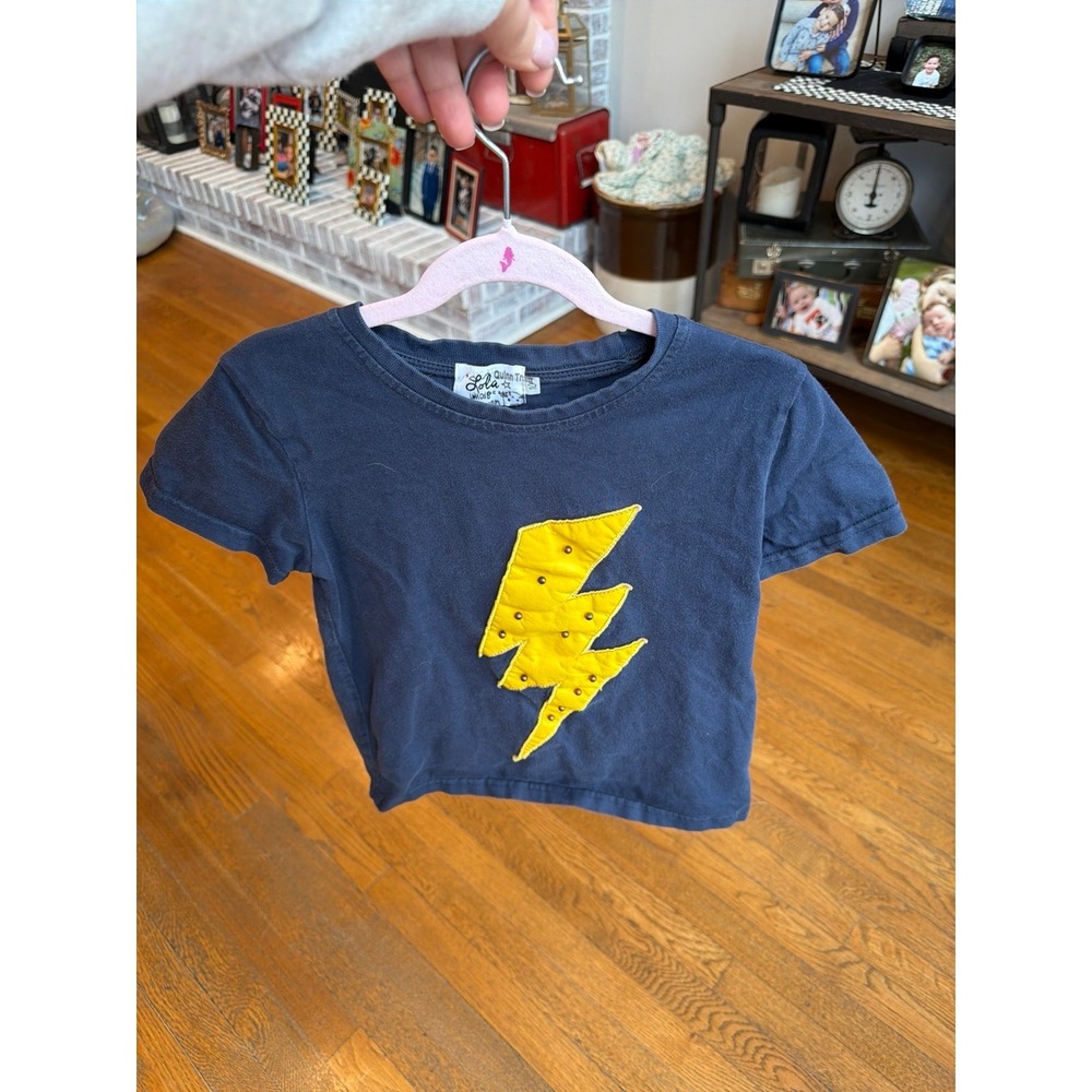 Lola + The Boys Lightning Bolt T-Shirt for girls 10